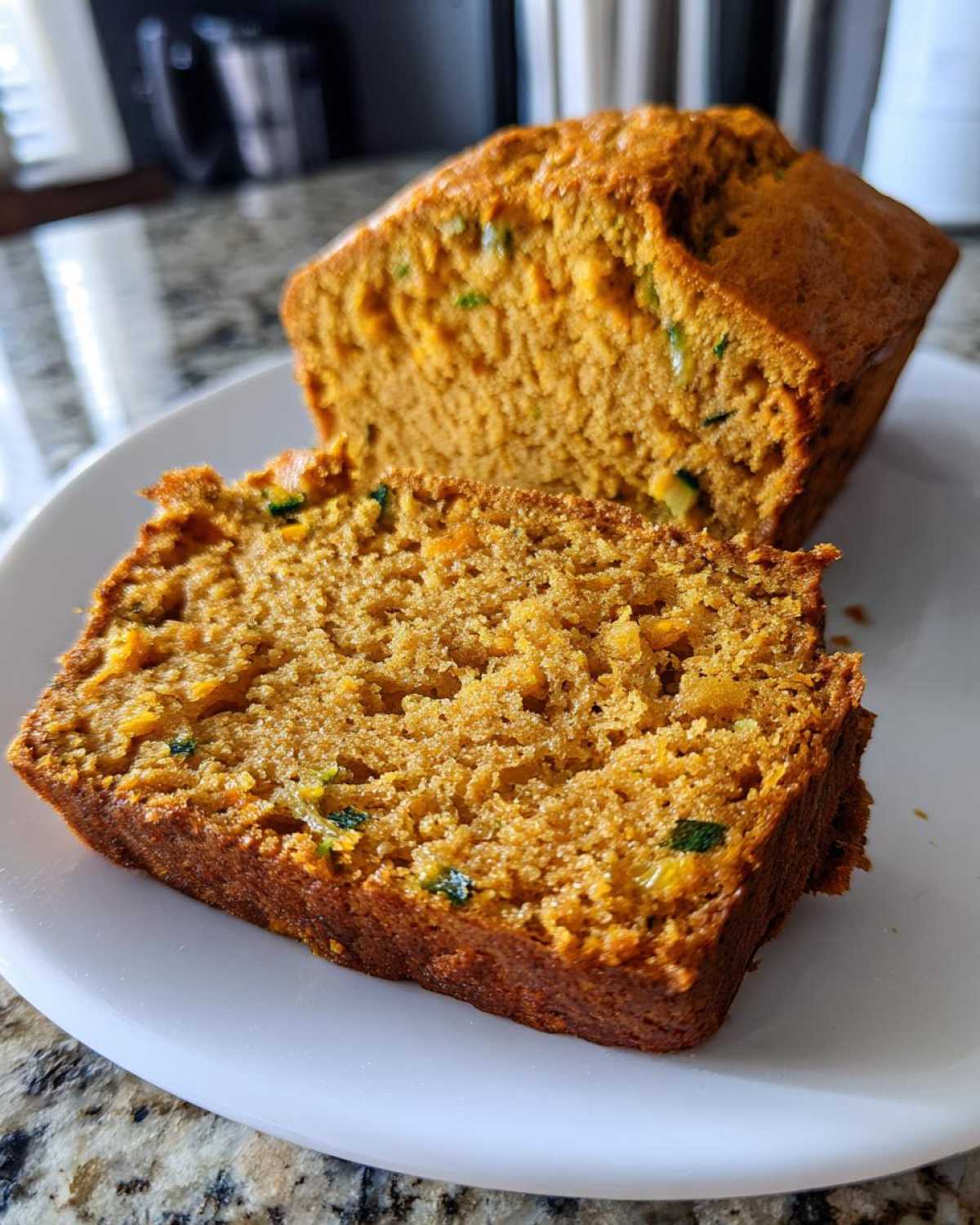 Moist Pumpkin Zucchini Bread — A Perfect Fall Crockpot Treat - detail 4