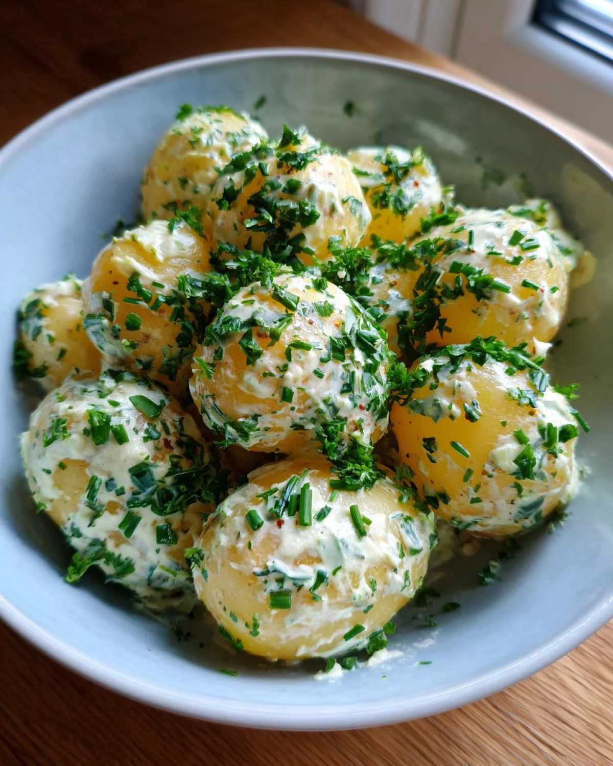 New potato salad - detail 4