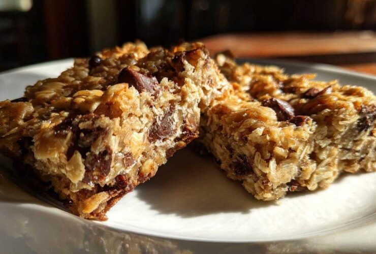No-Bake Chocolate Chip Granola Bars