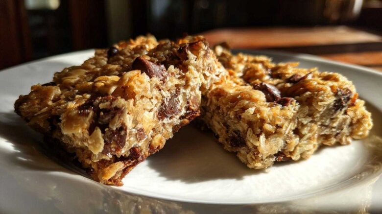 No-Bake Chocolate Chip Granola Bars