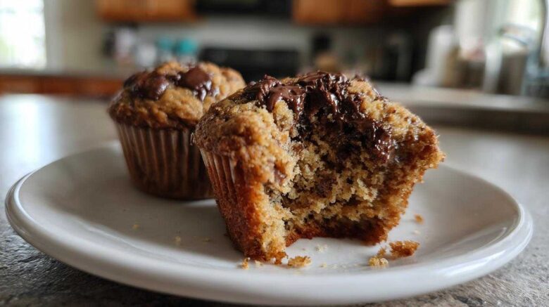 Oatmeal chocolate chip muffins