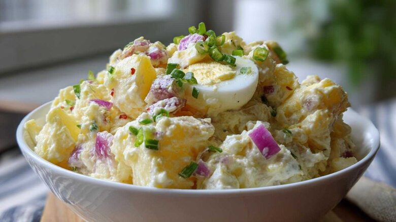 Old-fashioned potato salad