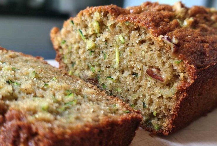 One-Bowl Crockpot Zucchini Bread with a Fall Twist