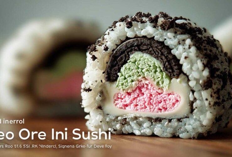 Oreo Sushi (No-Bake Dessert)