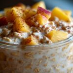 Peaches & Cream Overnight Oats