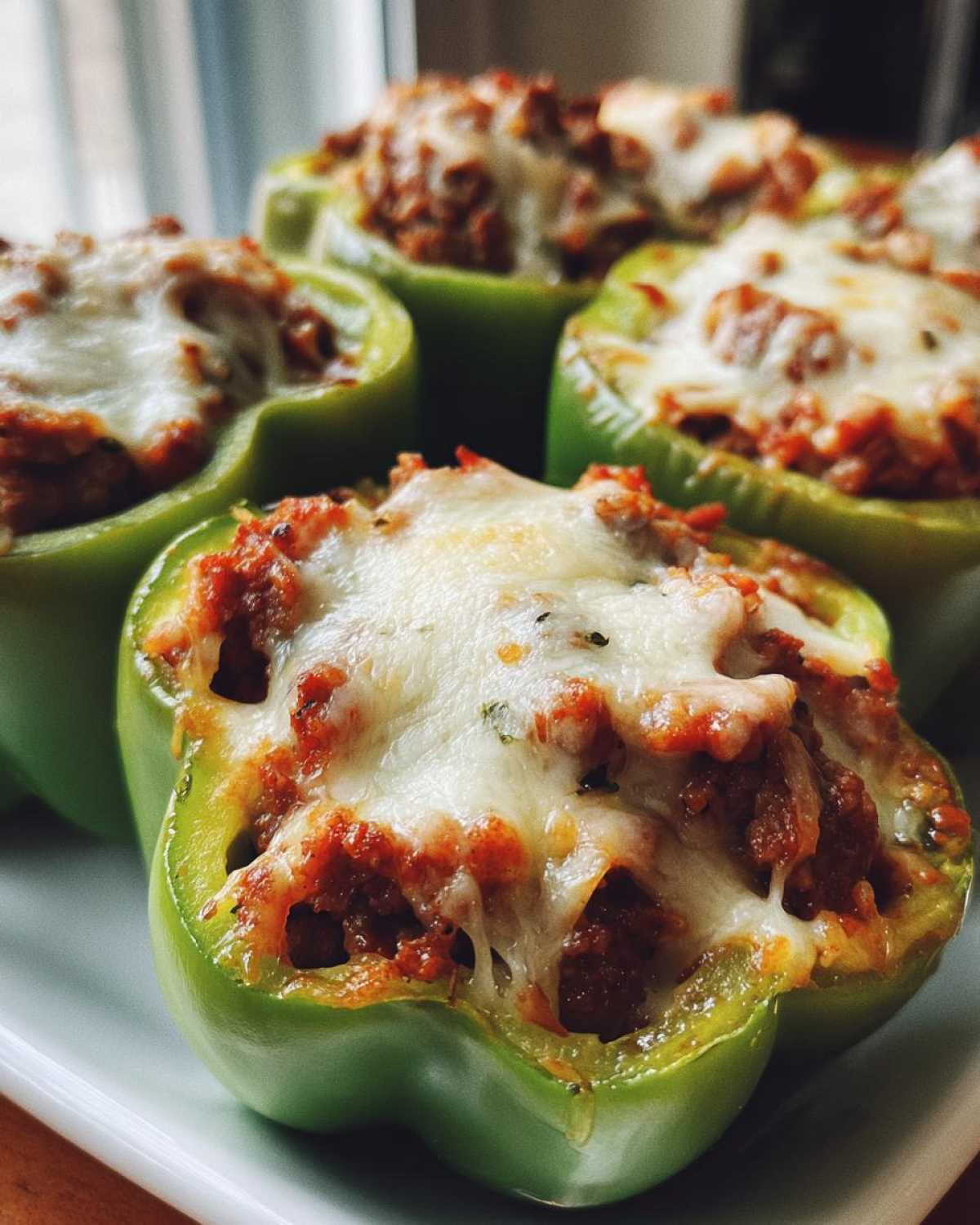 Philly Cheesesteak Stuffed Peppers - detail 3