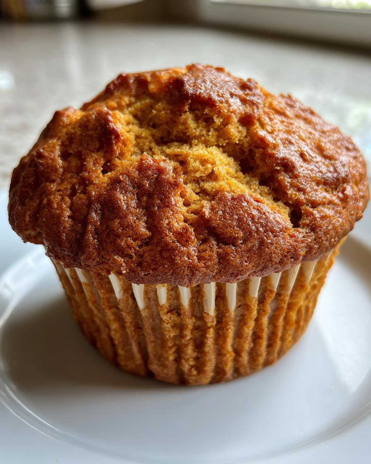 Pumpkin spice muffins - detail 2