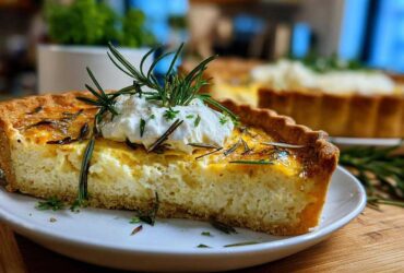 Rosemary Goat Cheese Tart