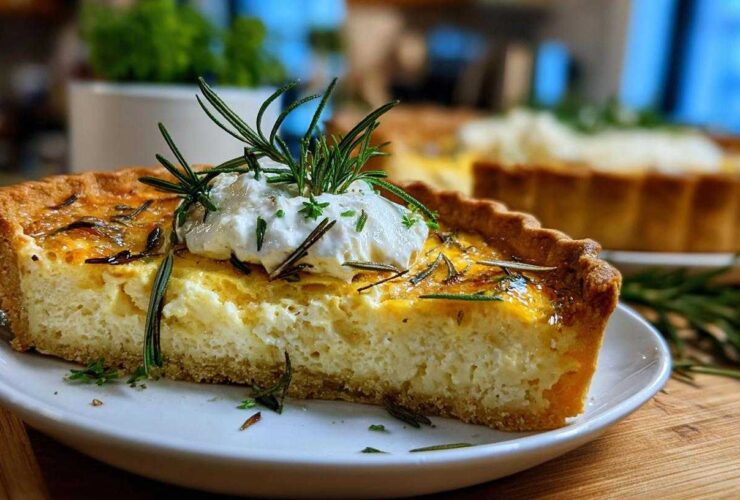 Rosemary Goat Cheese Tart