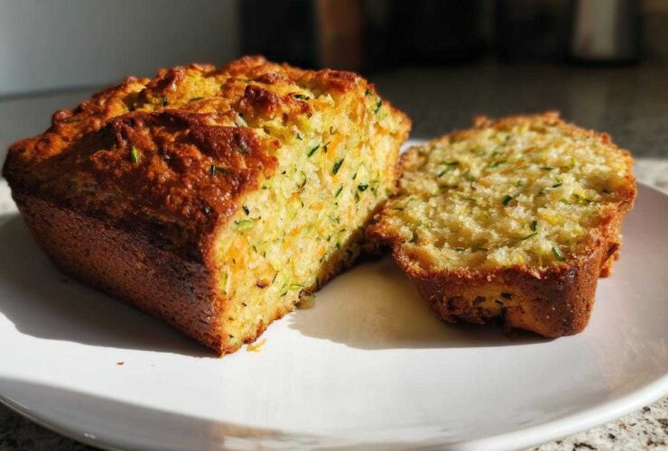 Savory Zucchini Cheddar Bread — Perfect Fall Crockpot Comfort Food