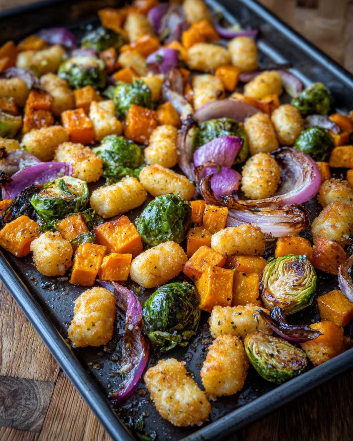 Sheet Pan Gnocchi & Vegetables - detail 1
