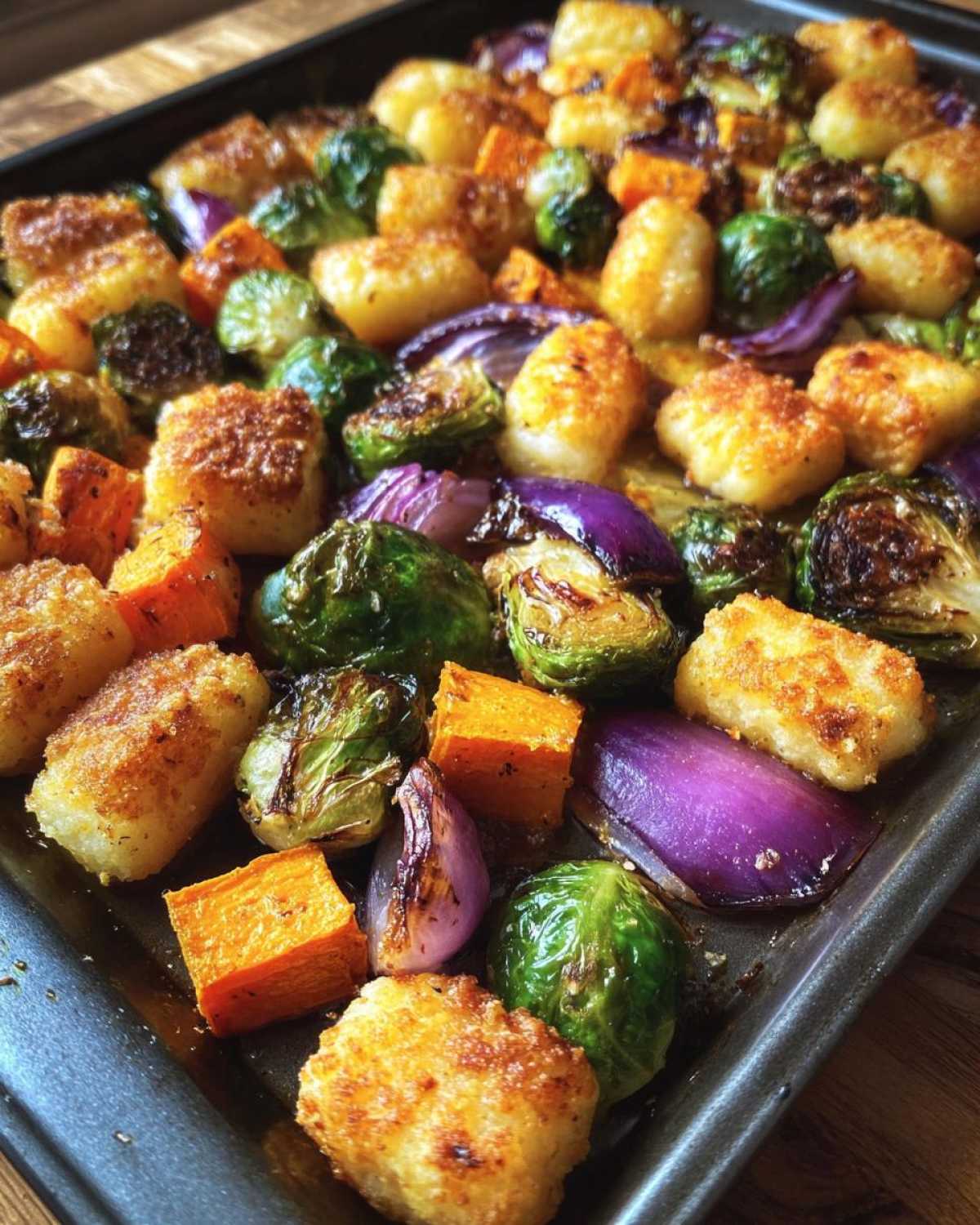 Sheet Pan Gnocchi & Vegetables - detail 2