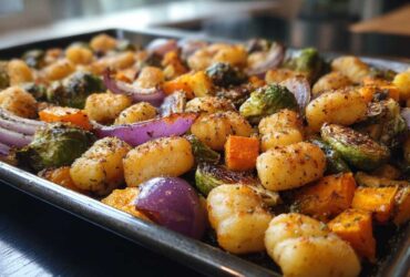 Sheet Pan Gnocchi & Vegetables