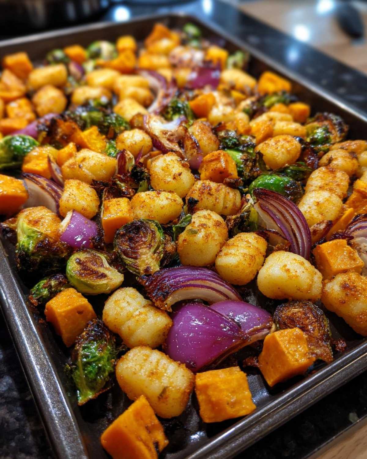 Sheet Pan Gnocchi & Vegetables - detail 4