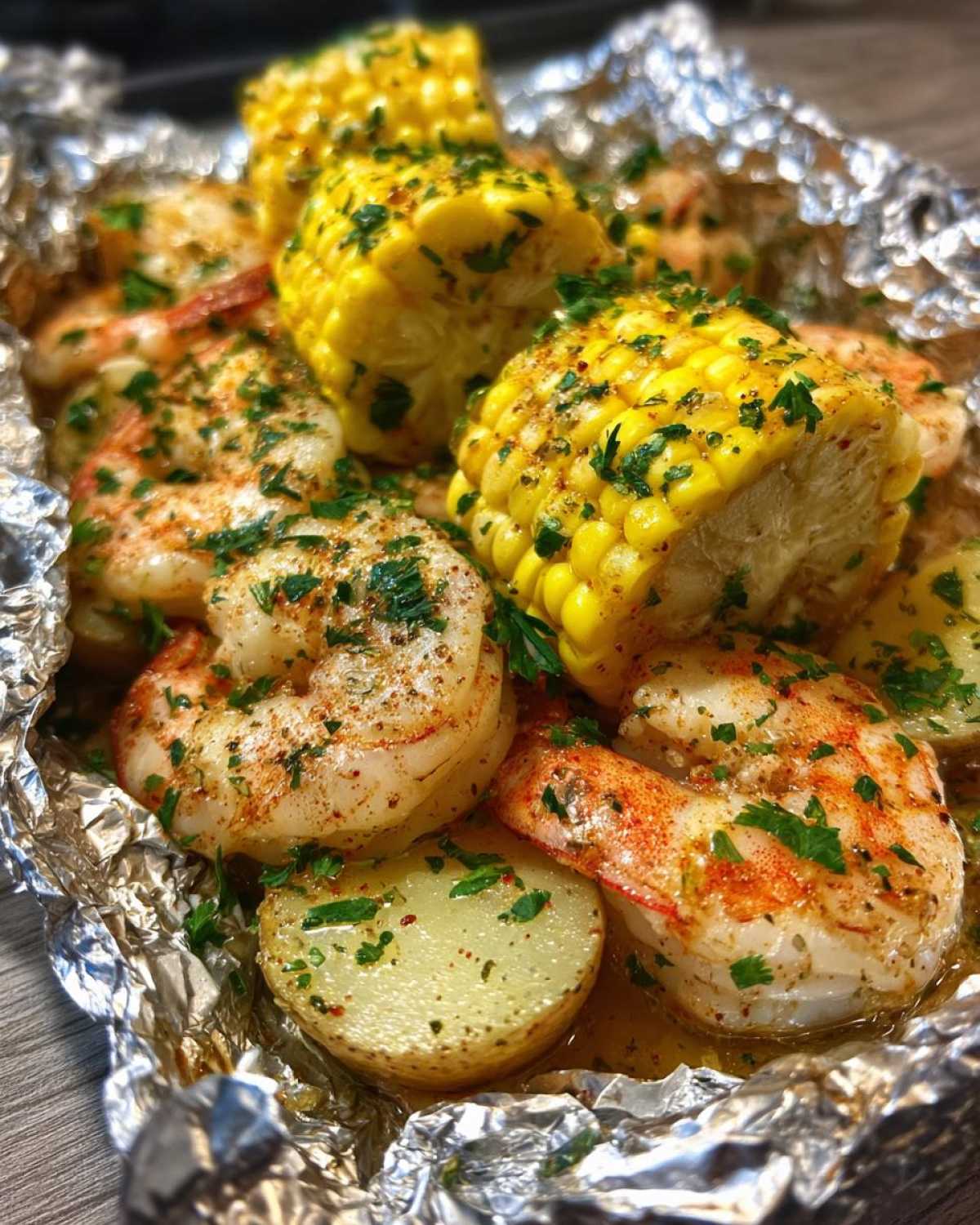 Shrimp Boil Foil Packets (Grill or Oven) - detail 2