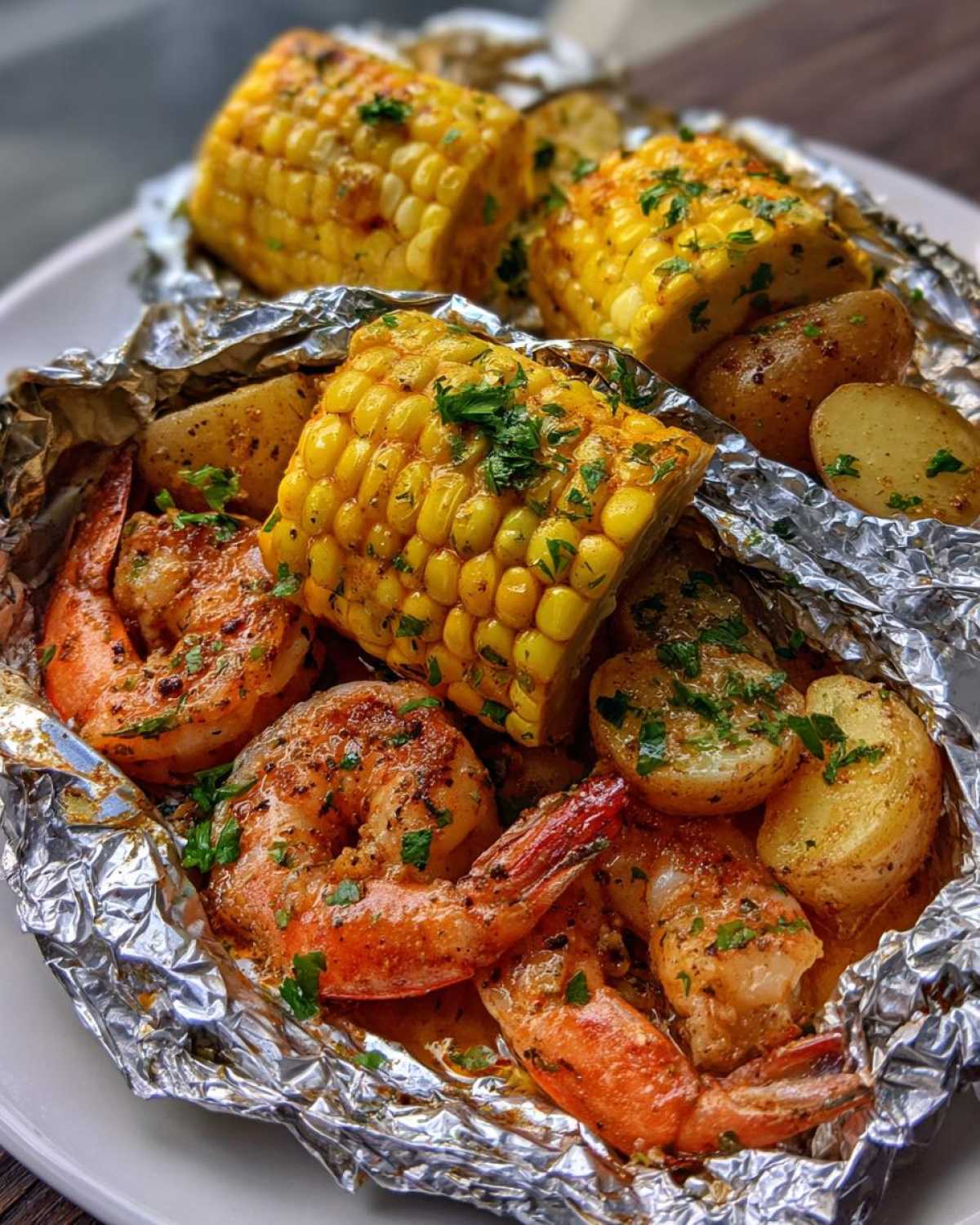 Shrimp Boil Foil Packets (Grill or Oven) - detail 3