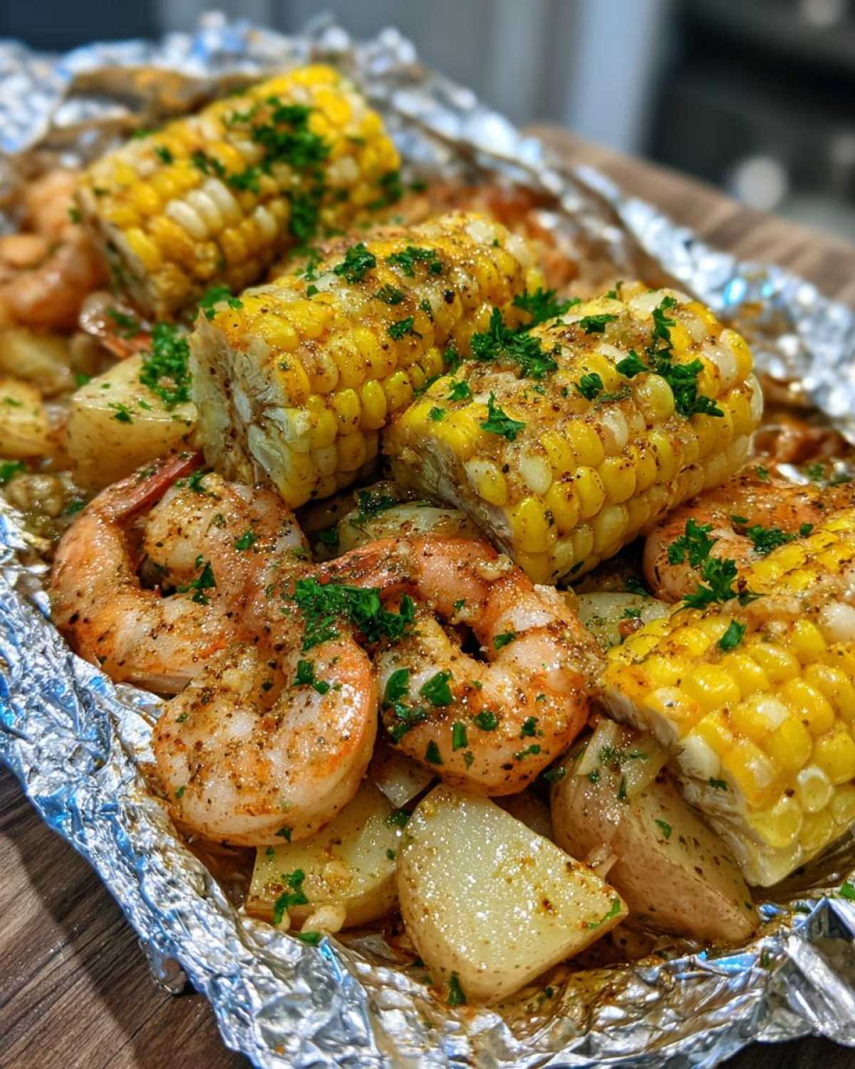 Shrimp Boil Foil Packets (Grill or Oven) - detail 4