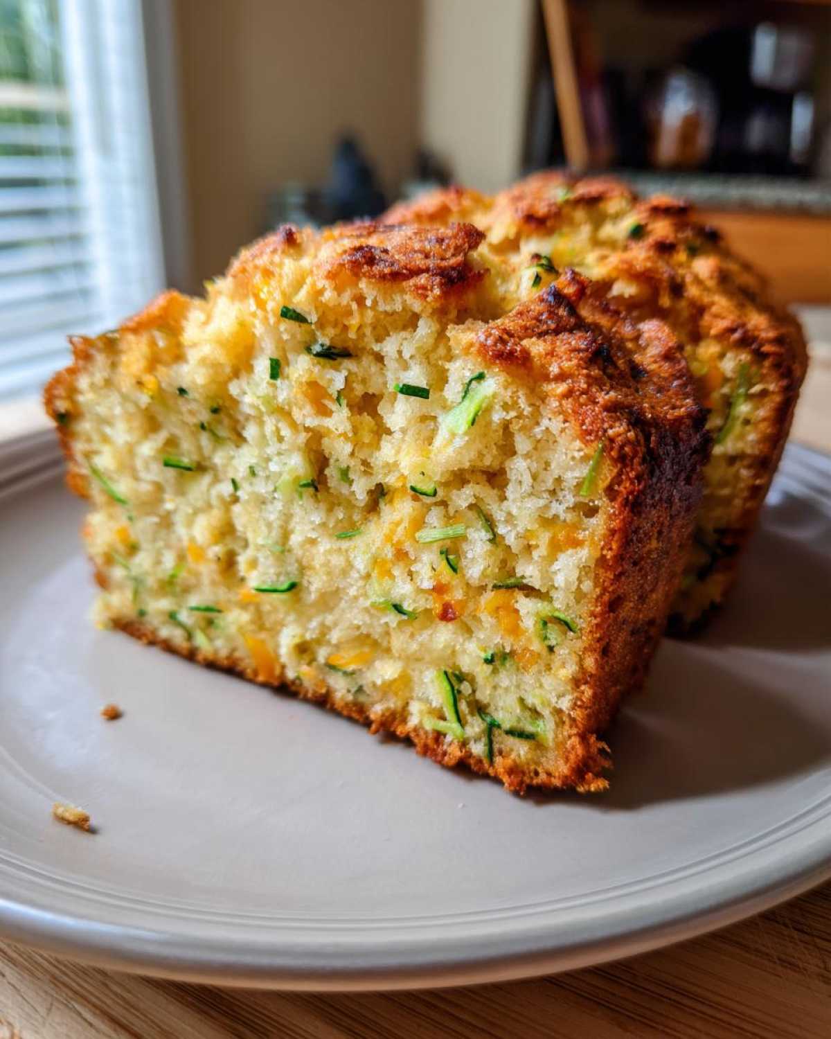 Slow Cooker Zucchini Cheddar Bread — The Ultimate Fall Comfort - detail 2