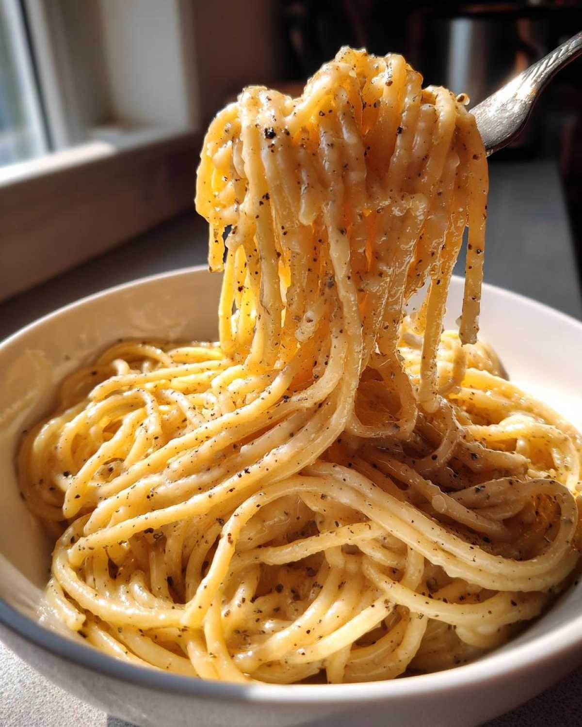 Spaghetti Cacio e Pepe - detail 3