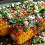 Spicy Mexican street corn