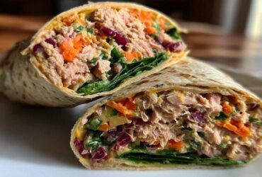 Spicy tuna wrap
