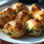 Spinach & Feta Puff Pastry Bites