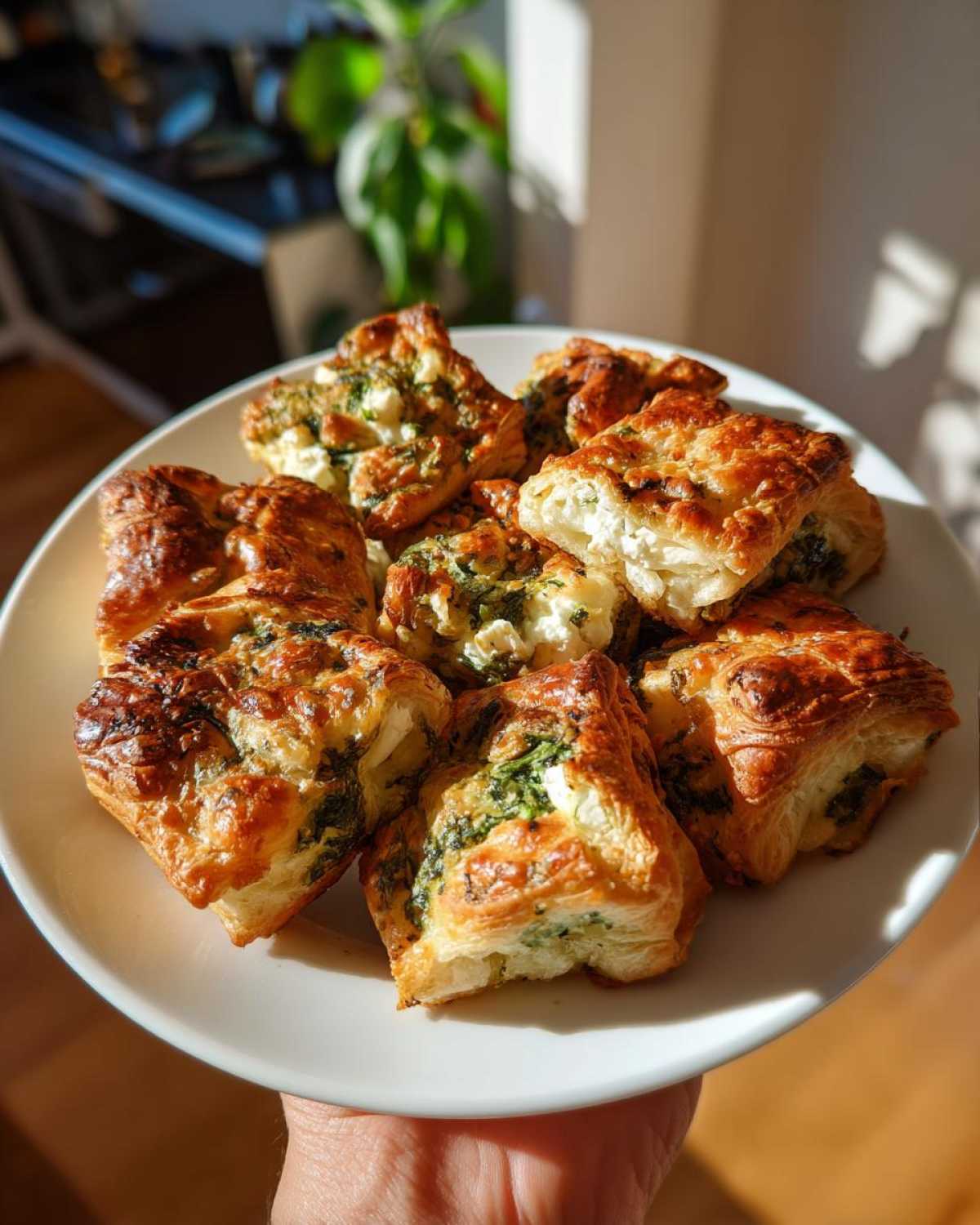 Spinach & Feta Puff Pastry Bites - detail 2