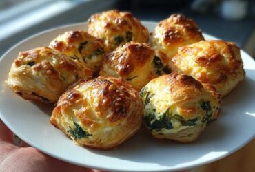 Spinach & Feta Puff Pastry Bites
