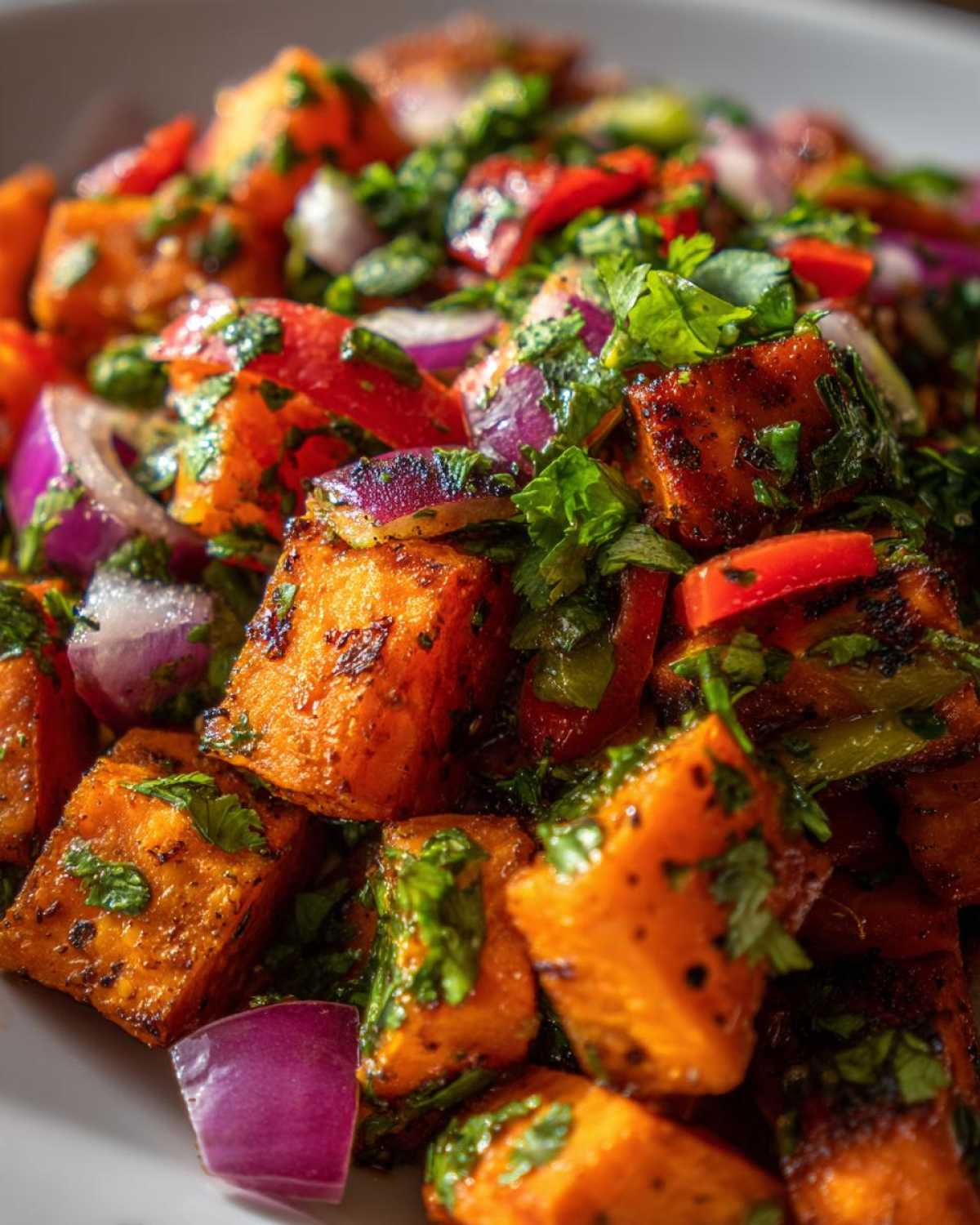 Sweet potato salad - detail 3
