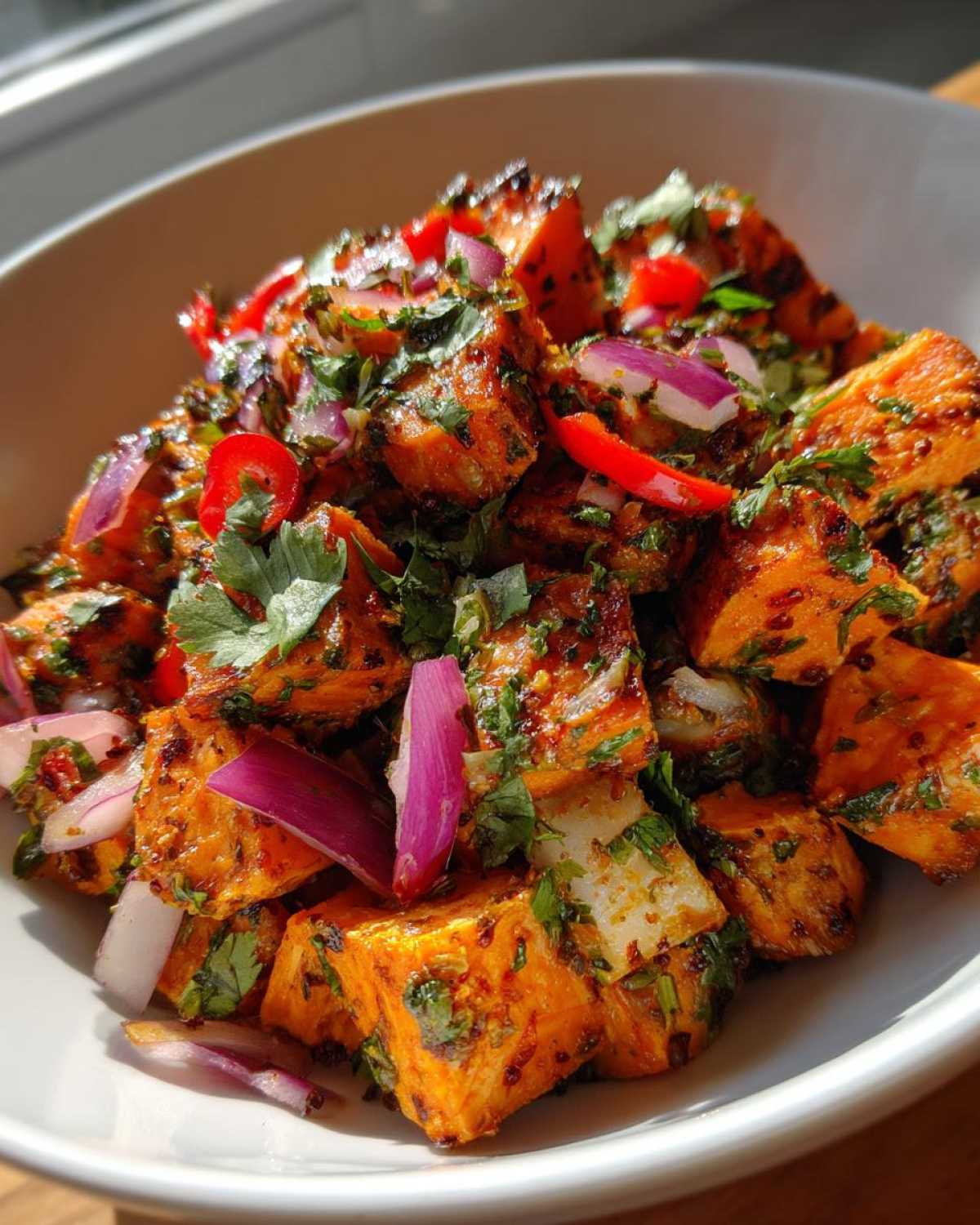 Sweet potato salad - detail 4