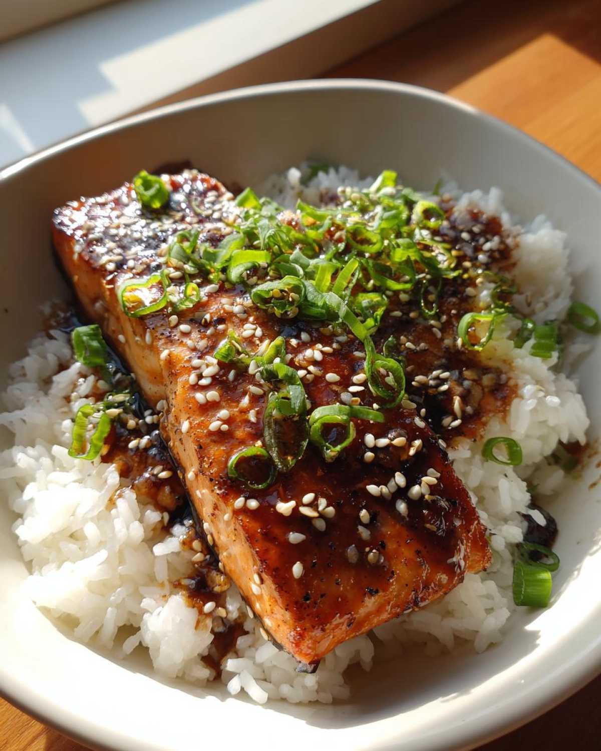 Teriyaki Salmon Bowl - detail 4