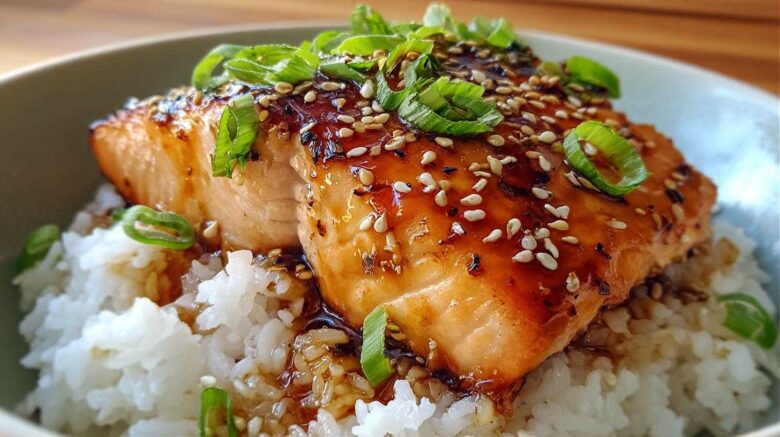 Teriyaki Salmon Bowl