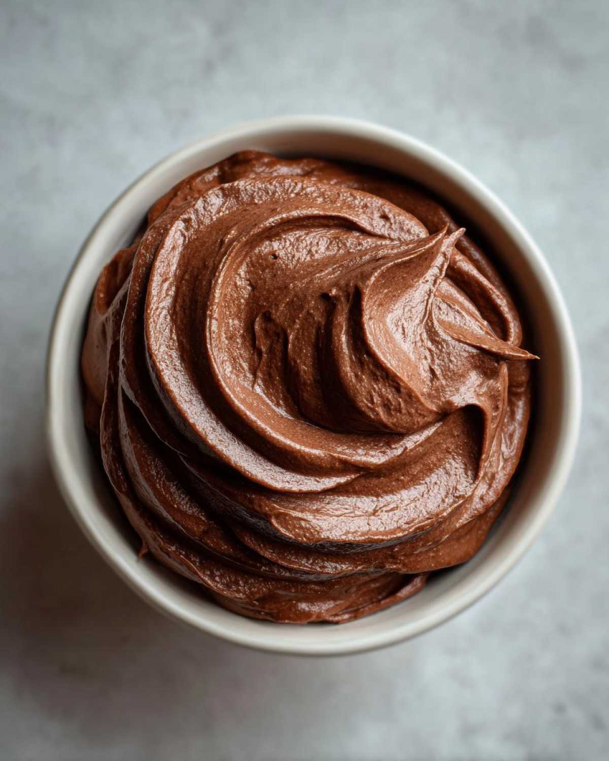 Vegan Chocolate Avocado Mousse - detail 3