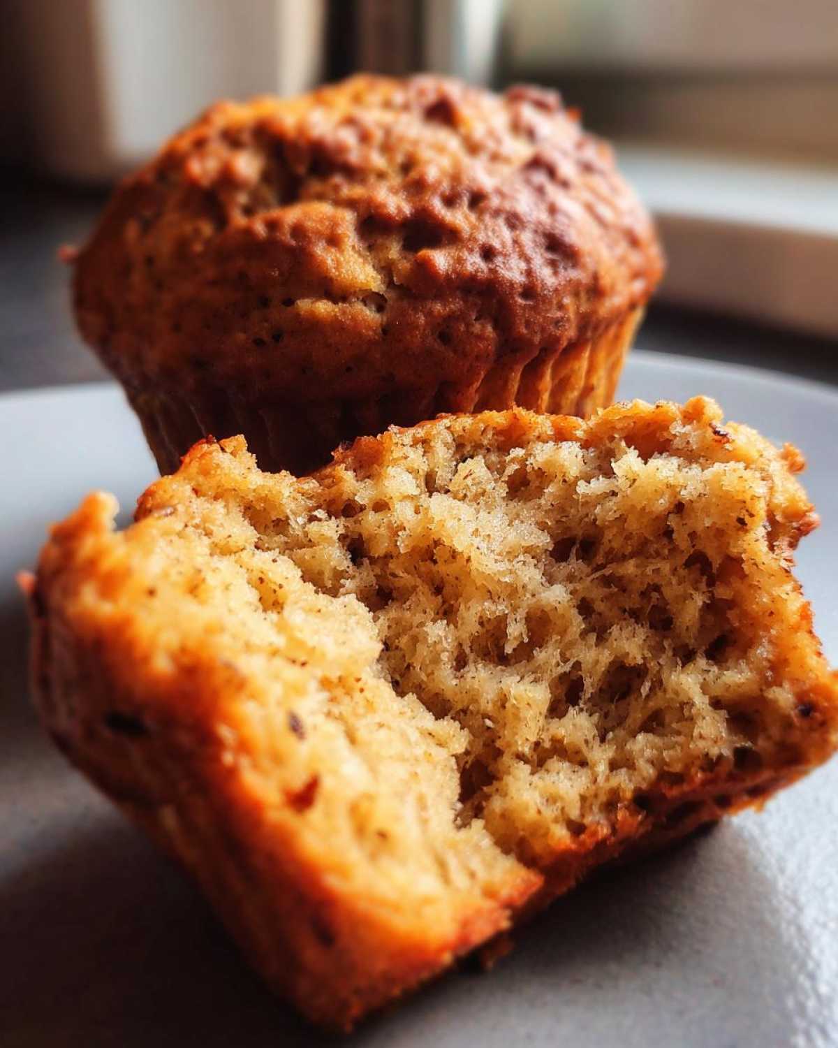 Vegan protein muffins - detail 1