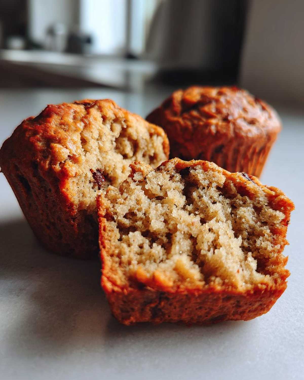 Vegan protein muffins - detail 2