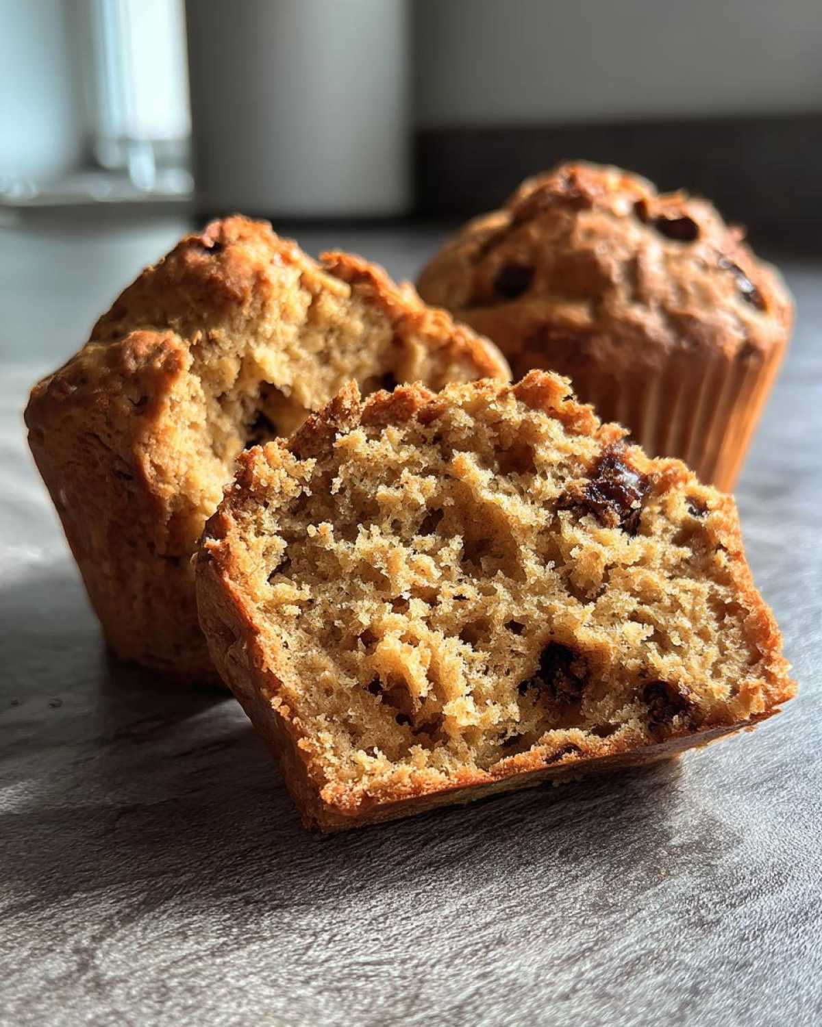 Vegan protein muffins - detail 4