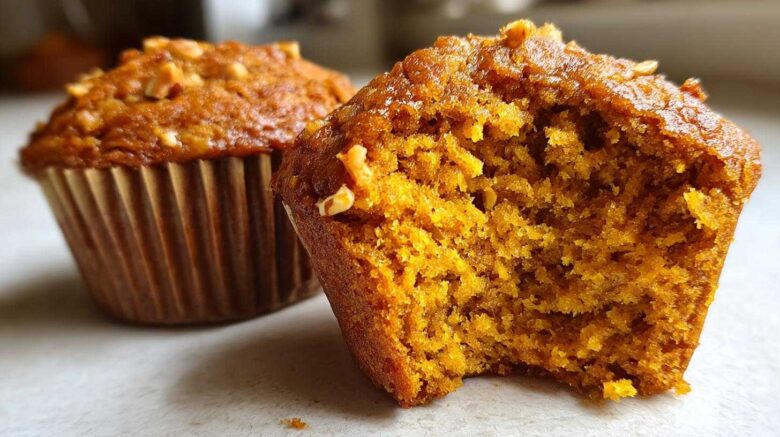 Vegan pumpkin muffins