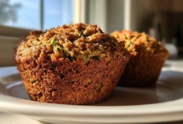 Vegan zucchini muffins
