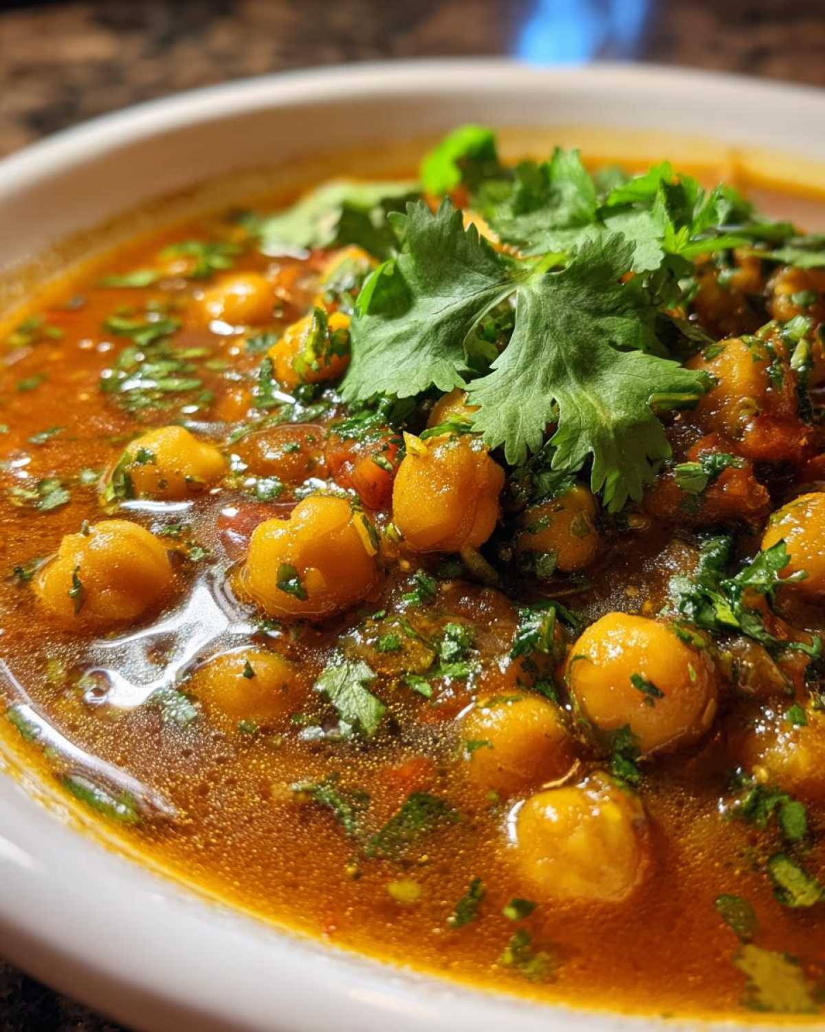 Coconut Curry Chickpea Stew - detail 4