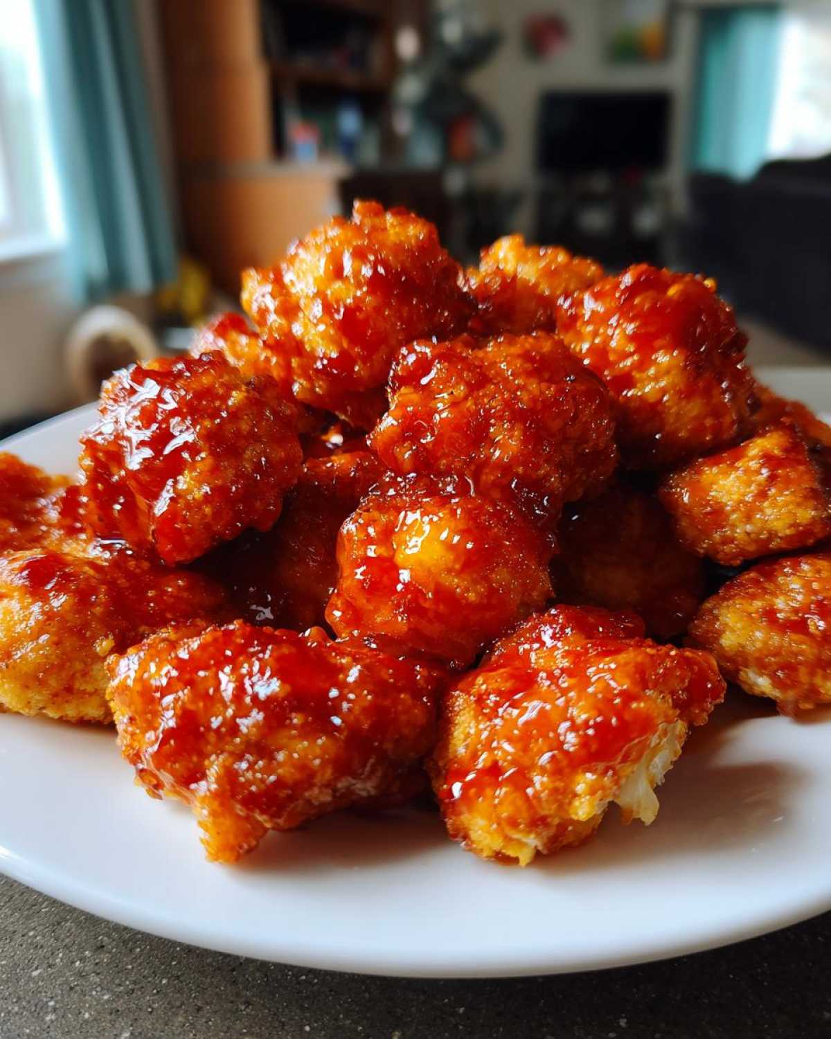 Air Fryer Buffalo Cauliflower Bites - detail 1