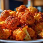 Air Fryer Buffalo Cauliflower Bites
