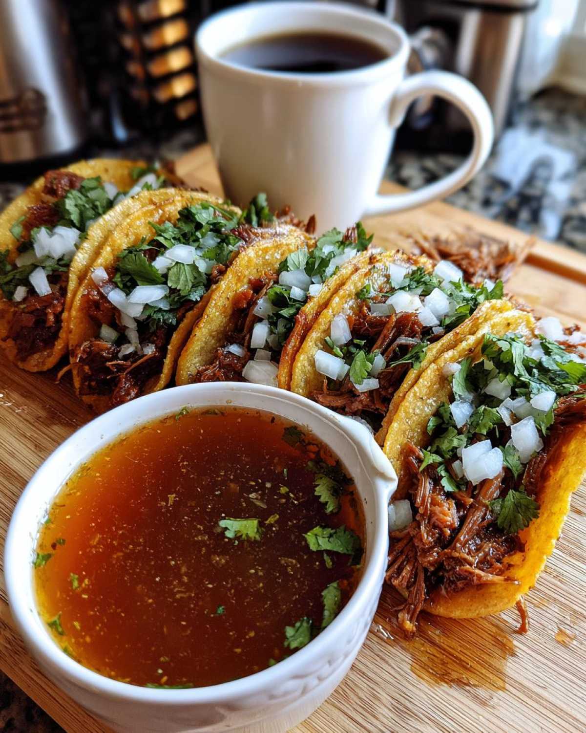 Anna Paul’s Birria Tacos with Consommé - detail 4