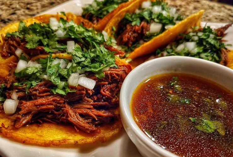 Anna Paul’s Birria Tacos with Consommé