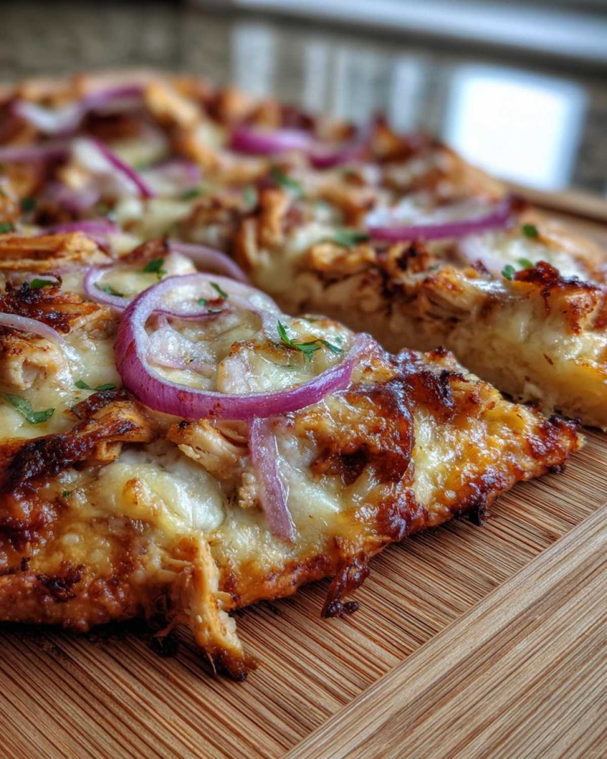 BBQ Chicken Flatbread Pizza - detail 1