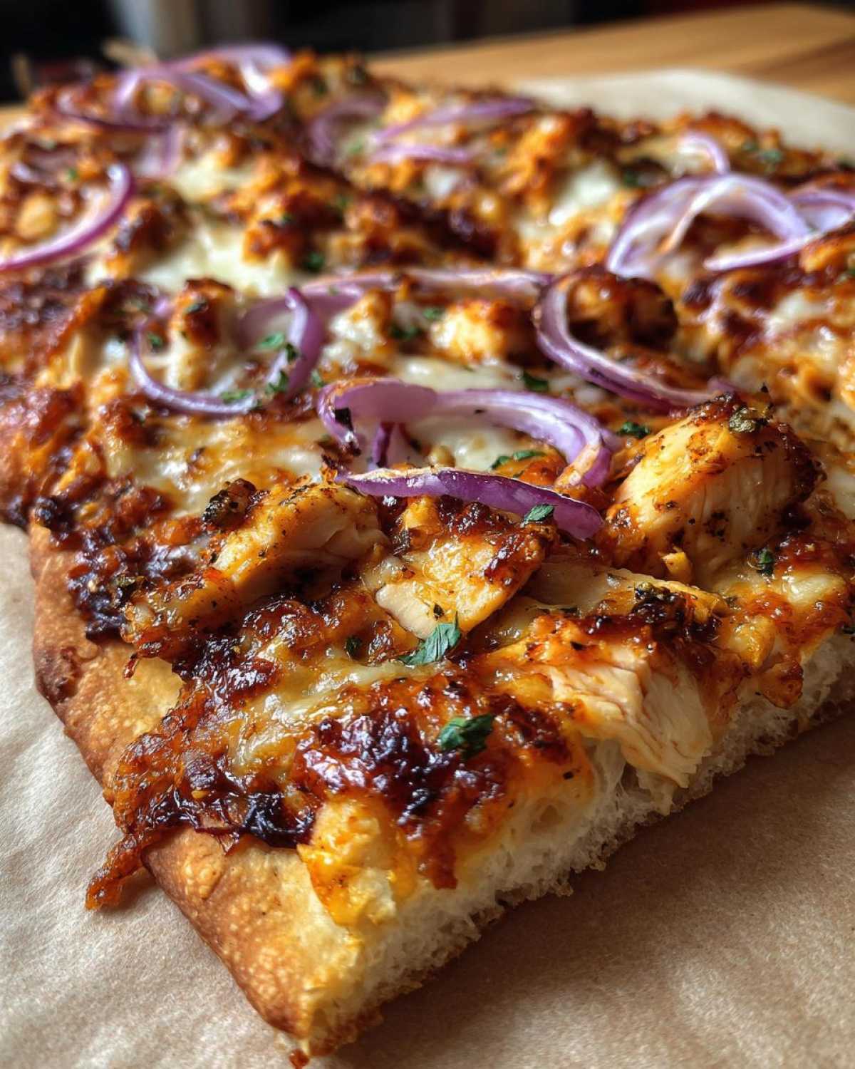 BBQ Chicken Flatbread Pizza - detail 4