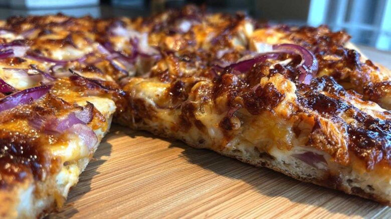 BBQ Chicken Flatbread Pizza