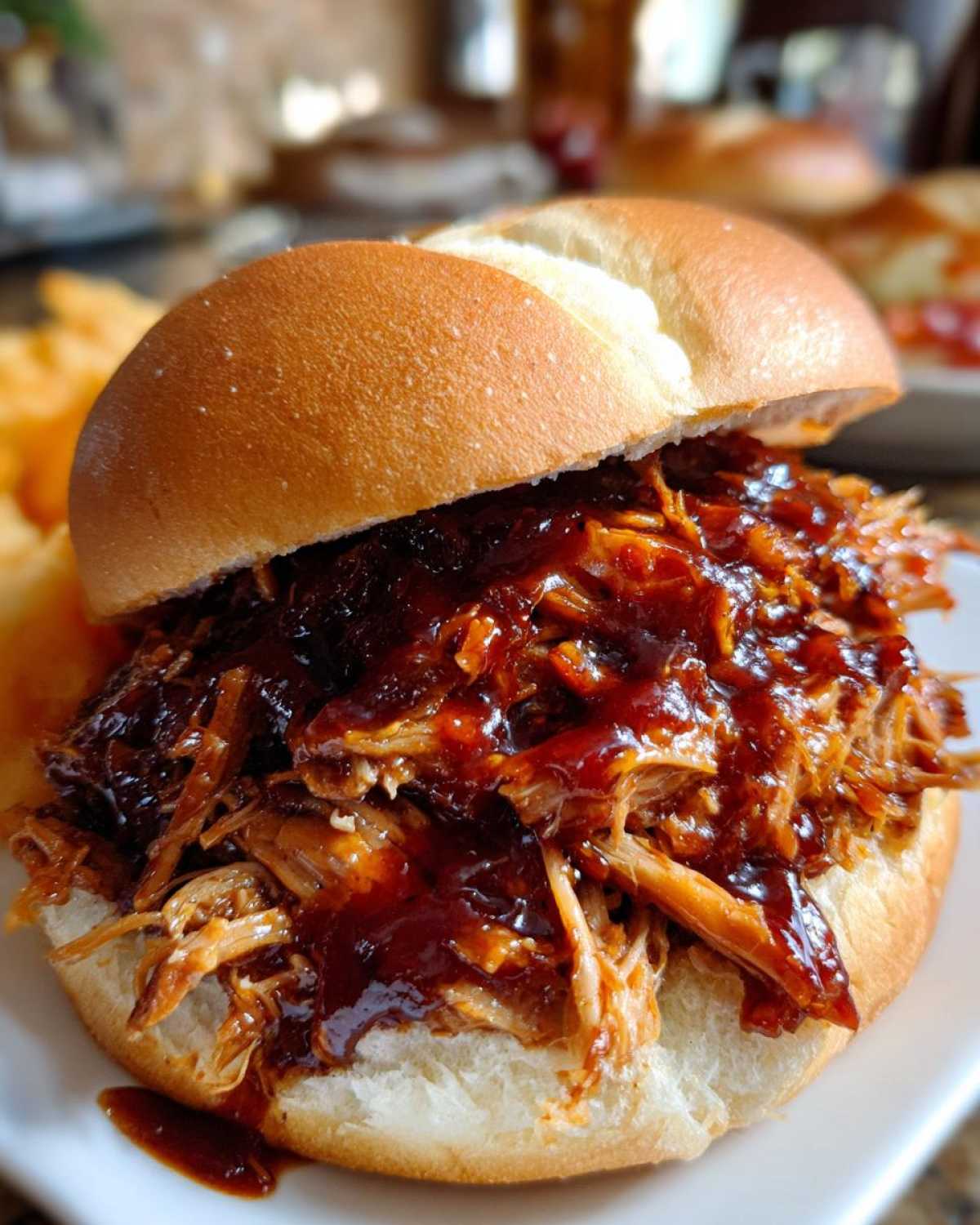 BBQ Pulled Pork Sandwiches - detail 1