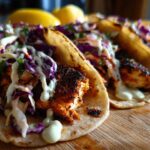 Cajun Blackened Fish Tacos