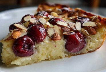 Cherry Almond Clafoutis