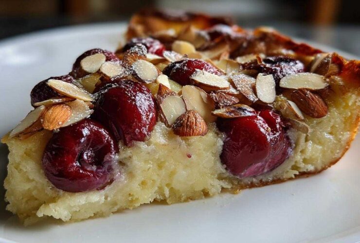 Cherry Almond Clafoutis
